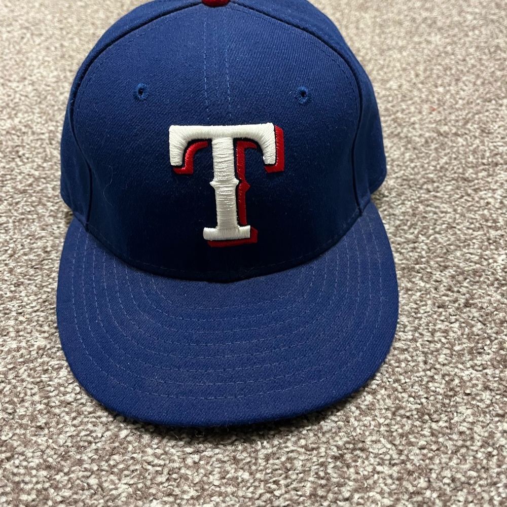 Texas Rangers Blue Baseball Cap